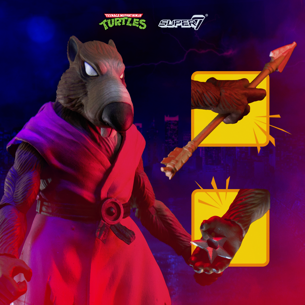 Teenage Mutant Ninja Turtles ULTIMATES! W1 - Splinter Version 2