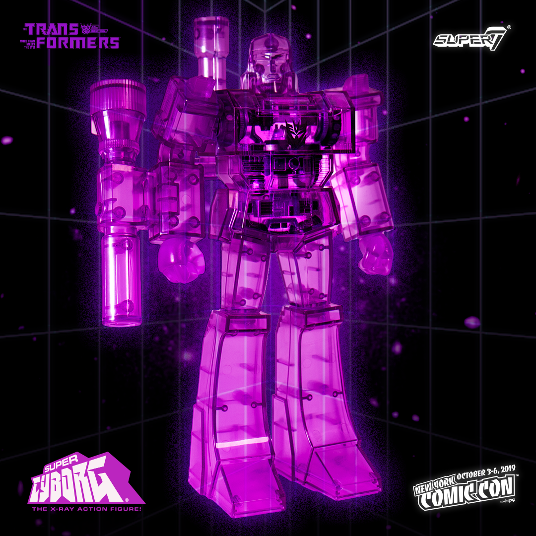 Transformers Super Cyborg - Megatron  (Purple Grid)