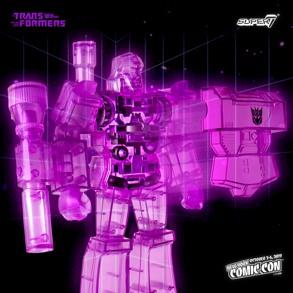 Transformers Super Cyborg - Megatron  (Purple Grid)