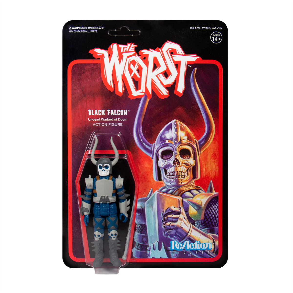 The Worst ReAction Figure - Black Falcon Wide Release Color