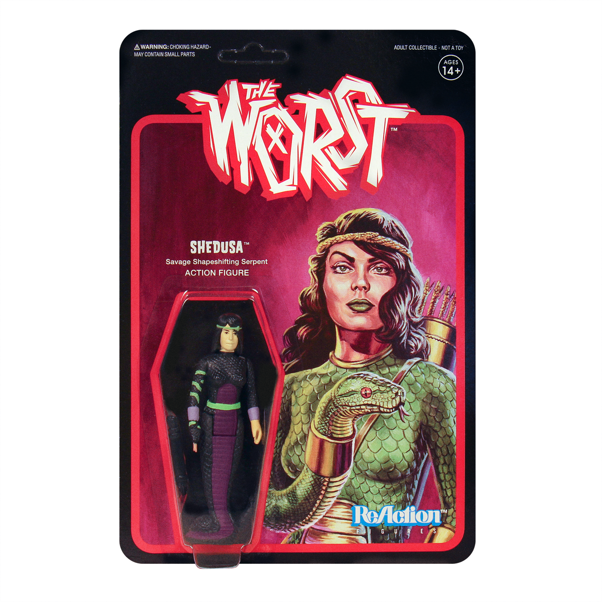 The Worst ReAction Figure - Snake Shedusa (Color 2)