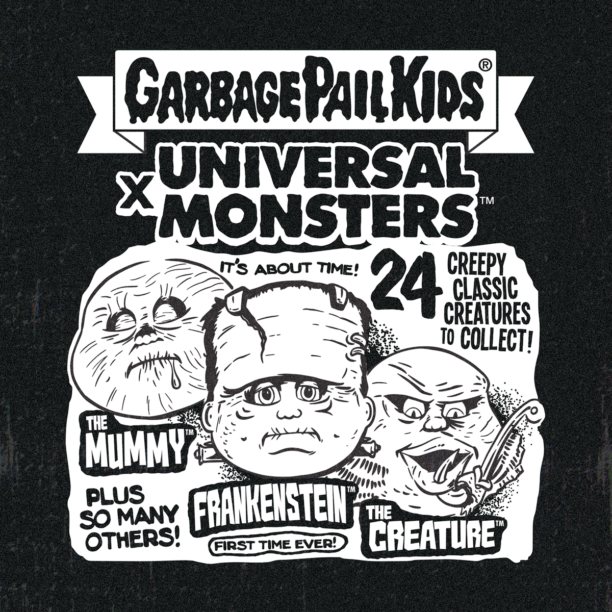 Universal Monsters x GPK Wax Pack #1
