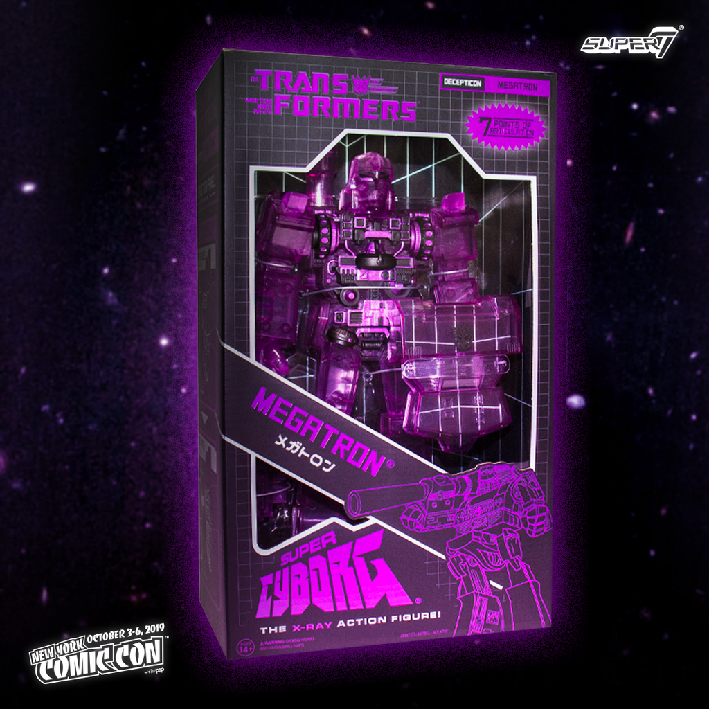 Transformers Super Cyborg - Megatron  (Purple Grid)