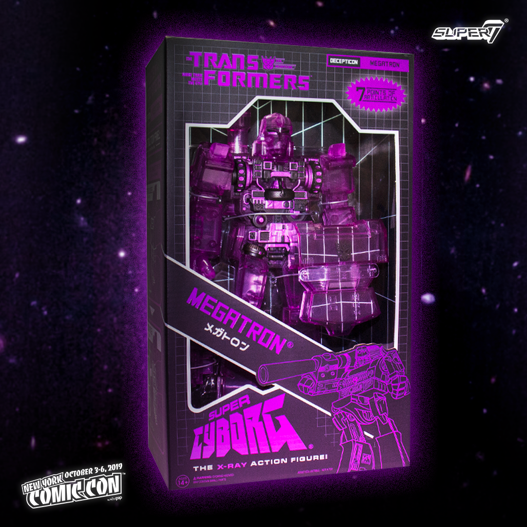 Transformers Super Cyborg - Megatron  (Purple Grid)