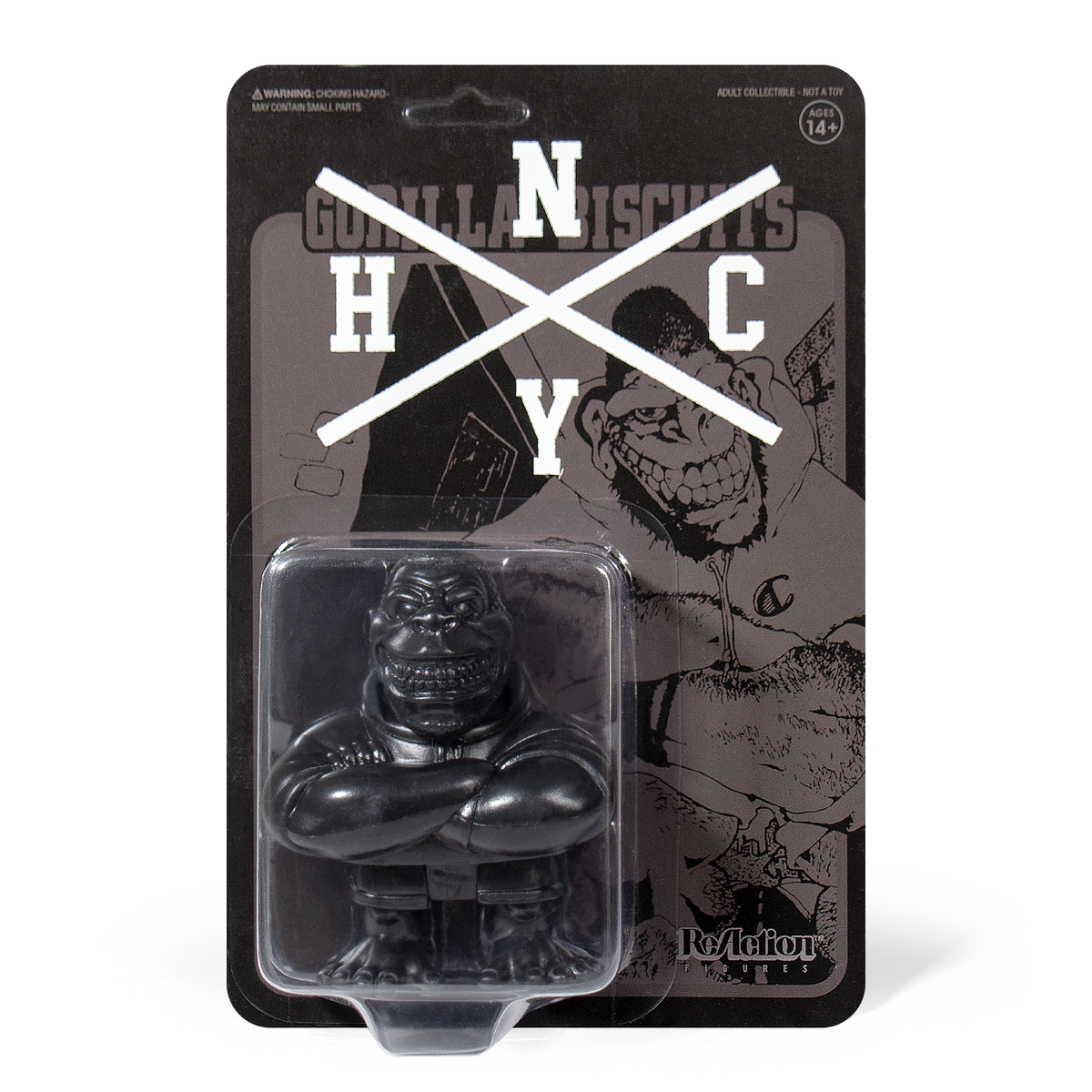 Gorilla Biscuits ReAction Figure - Persistence Tour 2020 (Black)