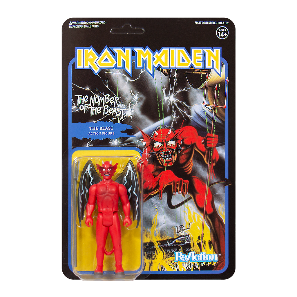 Iron Maiden ReAction Figure - The Number of the Beast (Album Art)