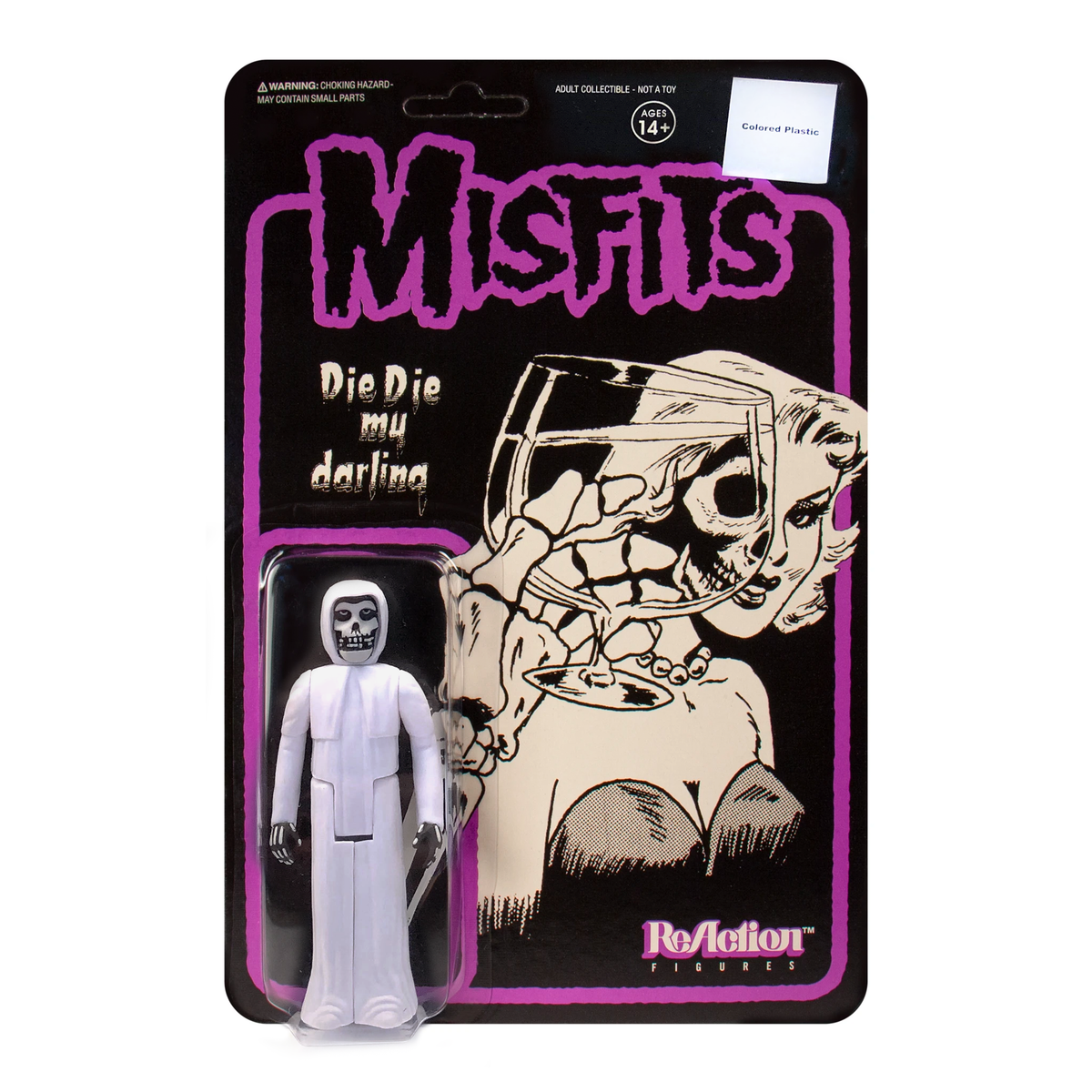 Misfits ReAction Figure - Fiend Die Die My Darling (White)