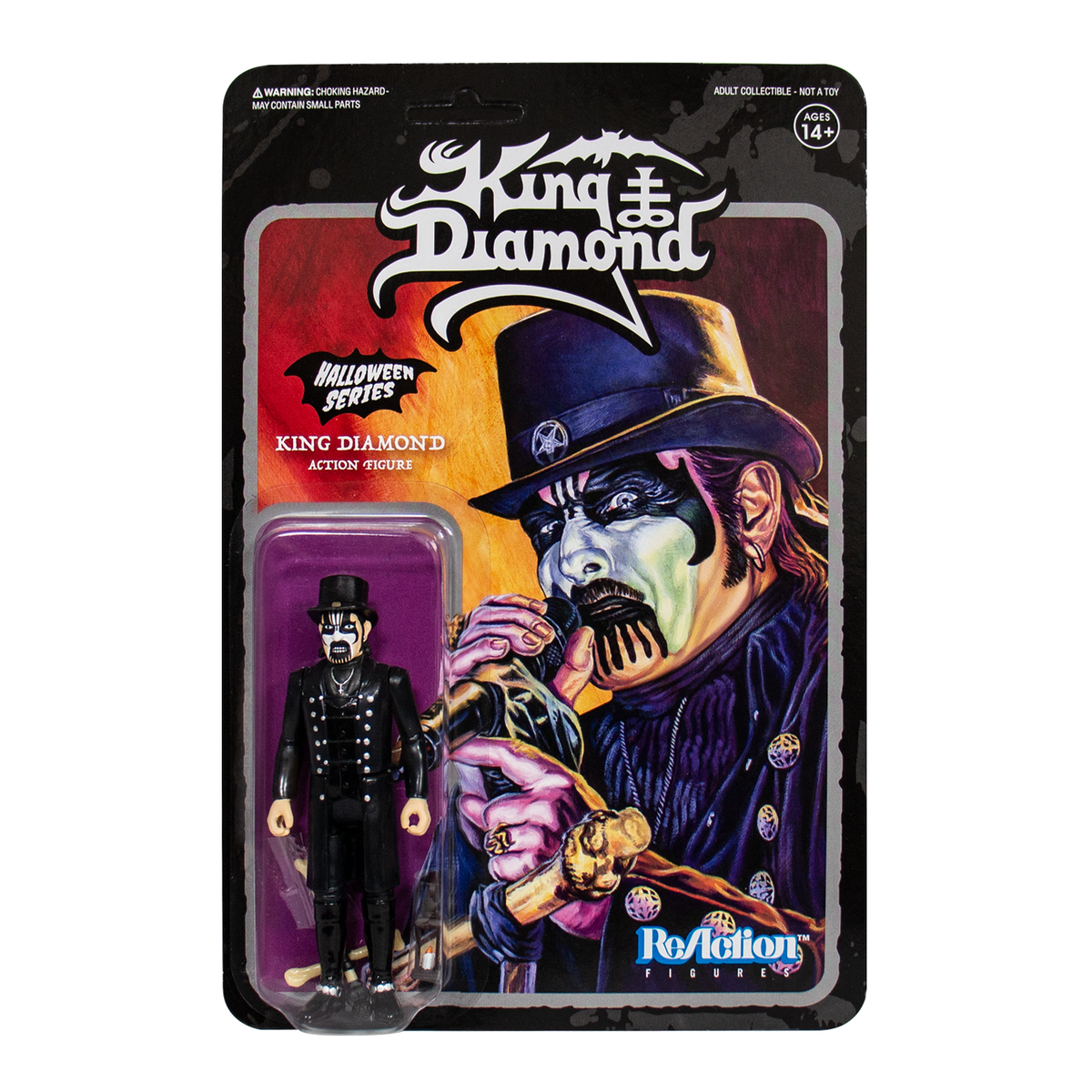 King Diamond ReAction Figure - King Diamond Top Hat