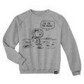 Peanuts Crewneck Sweatshirt - Snoopy on the Moon