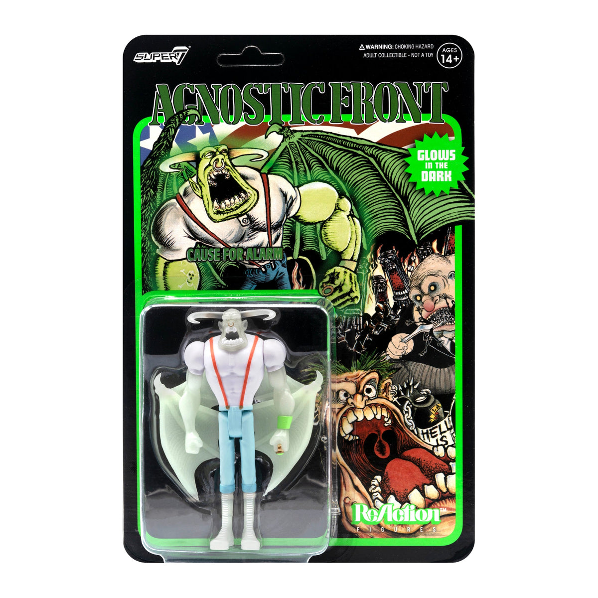 Agnostic Front ReAction Figure - Eliminator (Glow In The Dark)