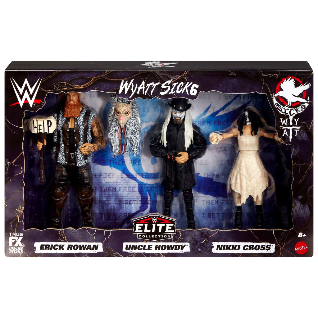 WWE Elite Collection Wyatt Sicks Set of 3 Action Figures