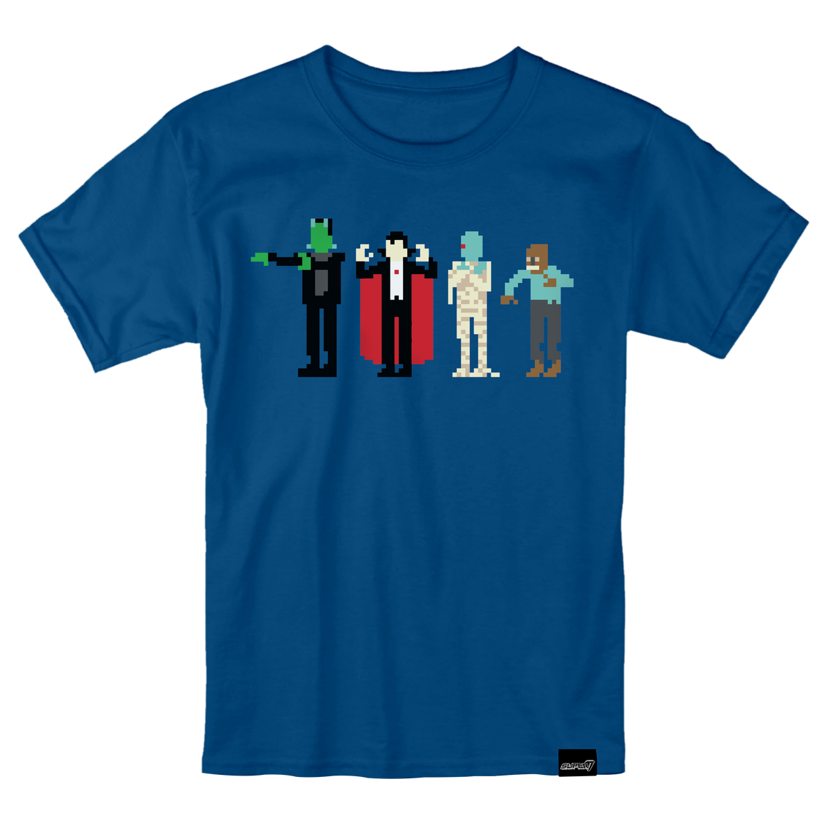 Universal Monsters T-Shirt - 8-Bit Monsters