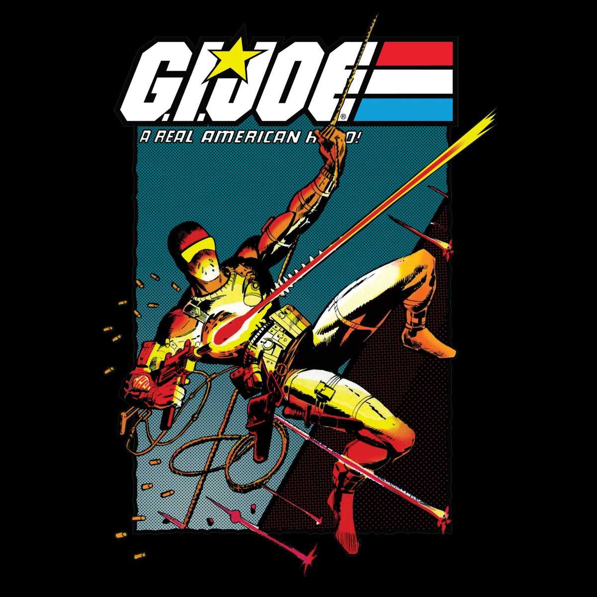 G.I. Joe Snake Eyes Comic Tshirt