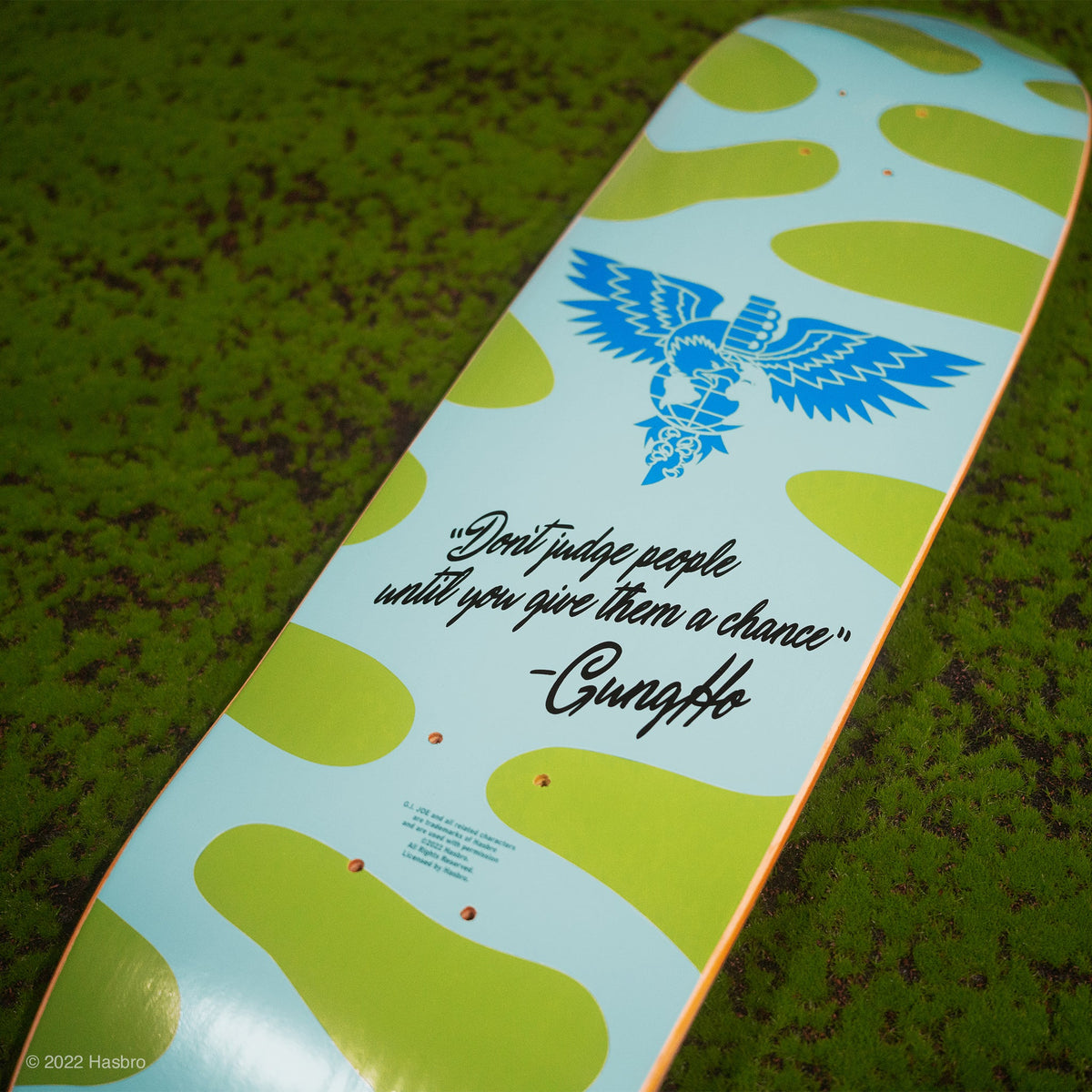 G.I. Joe Skateboard Deck - Don't Judge PSA (StrangeLove Collaboration)