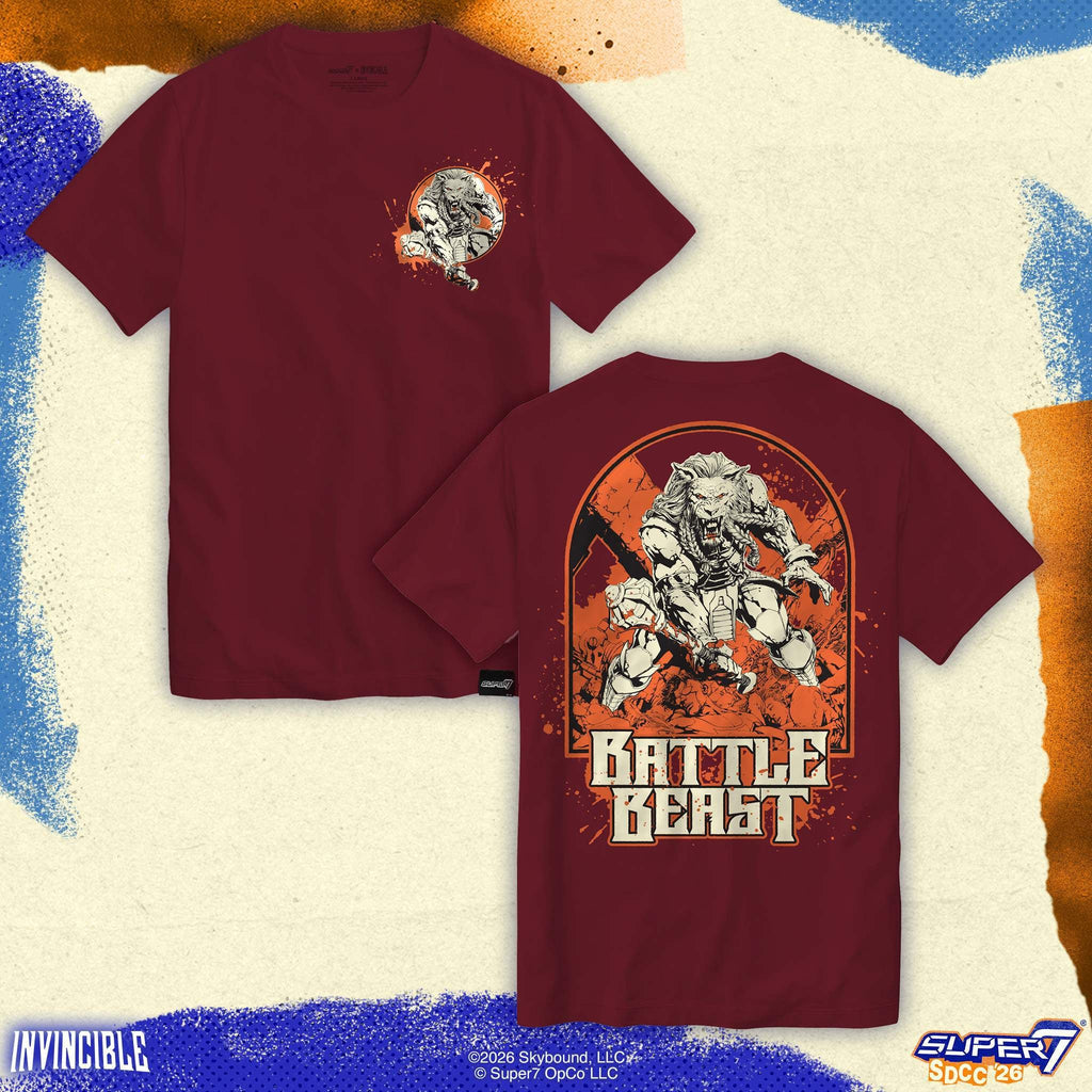 Invincible T-Shirts - Battle Beast Poster