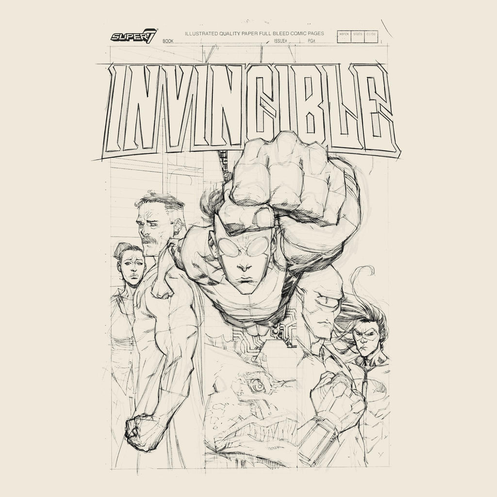 Invincible T-Shirts - Concept Art Poster