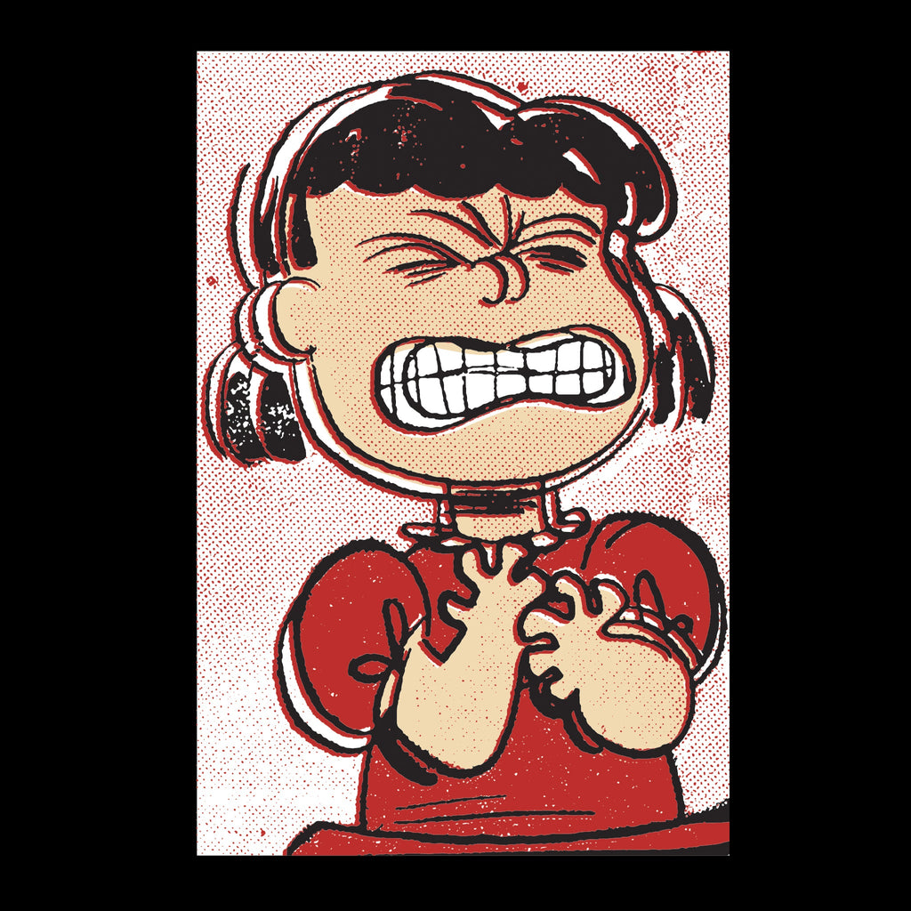 Peanuts T-shirt - Angry Lucy