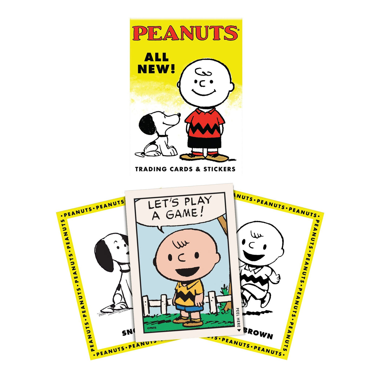 Peanuts Wax Pack Trading Cards - Boxed PDQ