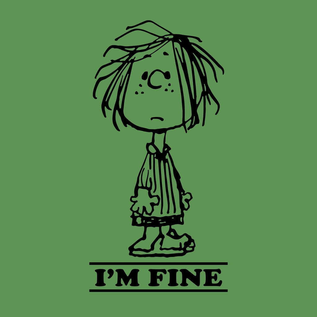 Peanuts Peppermint Patty I'm Fine Tshirt