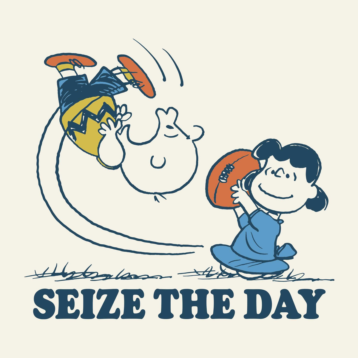 Peanuts T-Shirts - Peanuts Tee (Seize the Day)