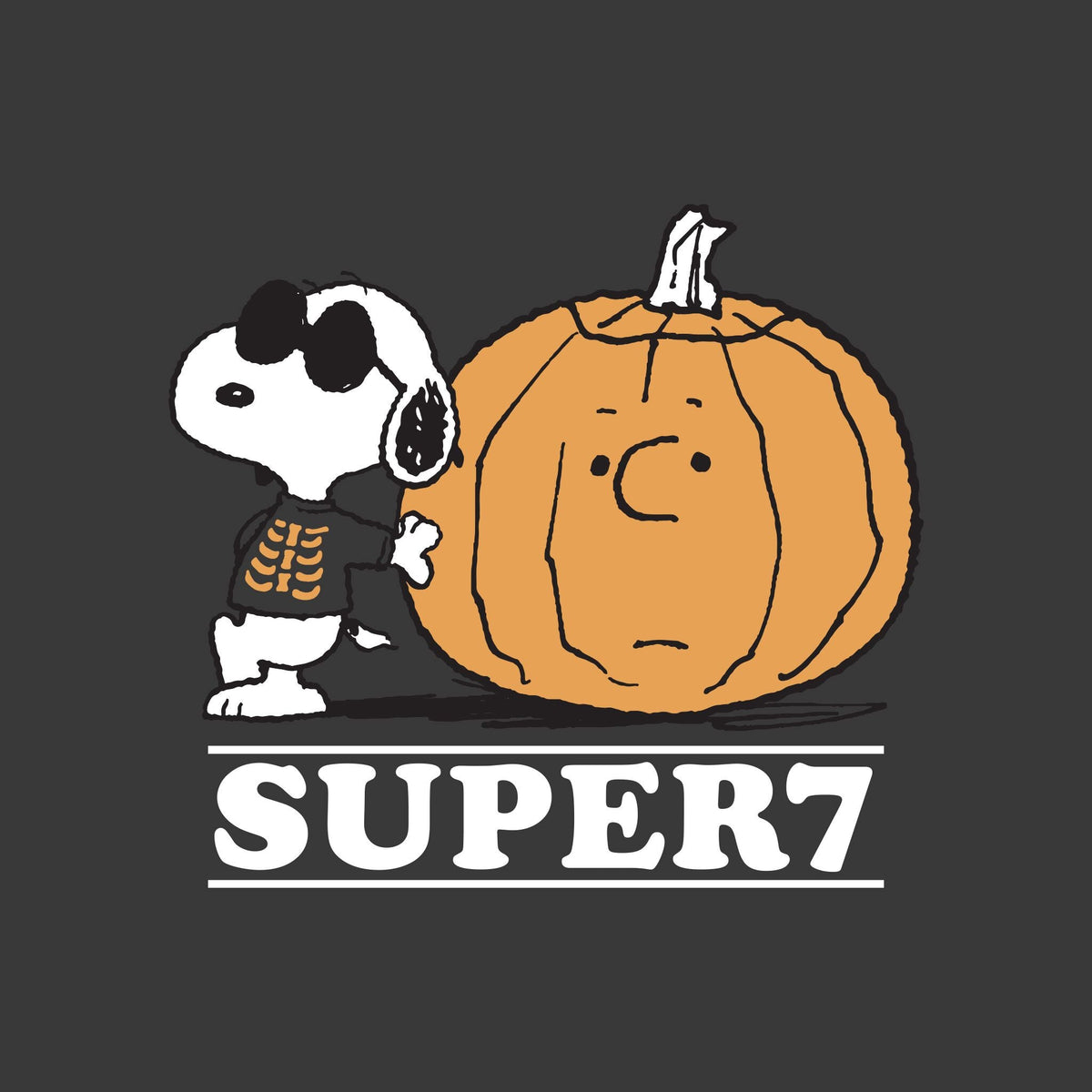 Peanuts Skeleton Snoopy Tshirt