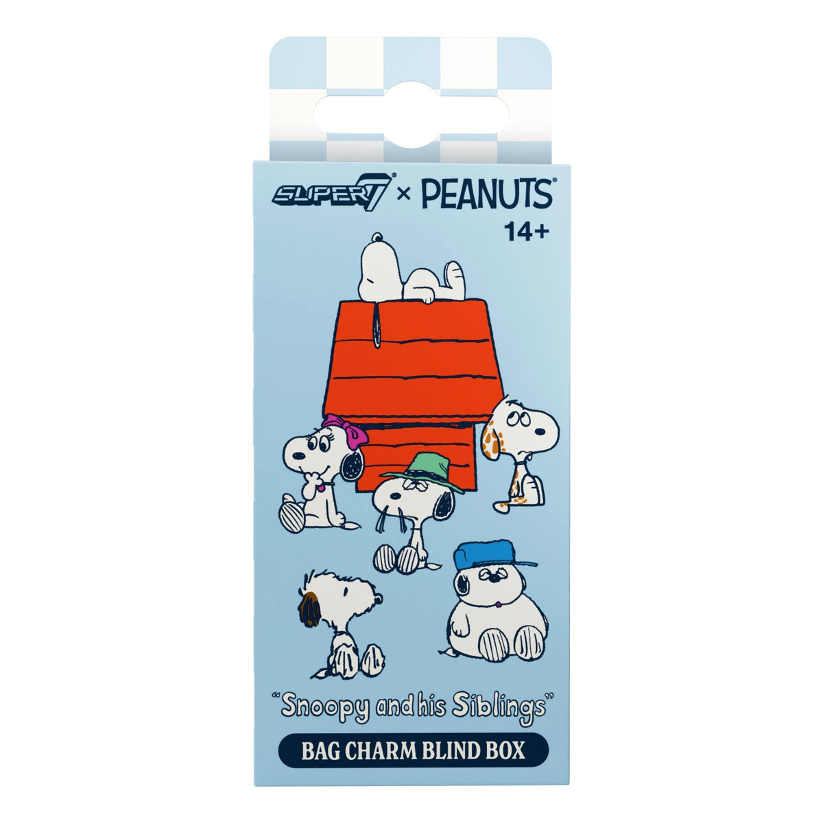 Peanuts Bag Charm Blind Box Wave 01 - Siblings - Individual Blind Box