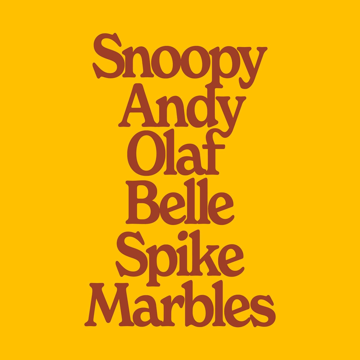 Peanuts Fleece - Family (Hoodie, Orange)