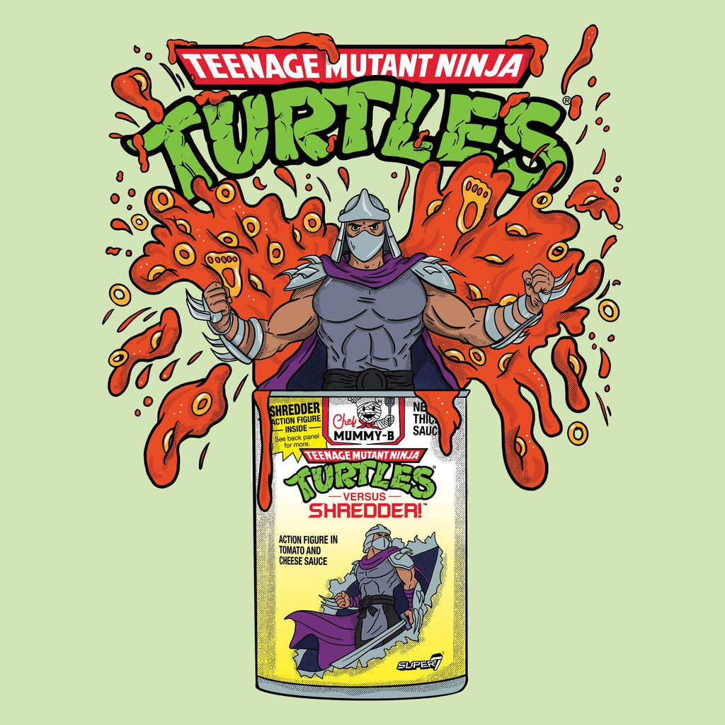 Teenage Mutant Ninja Turtles T-Shirts - Shredder / Pasta Can