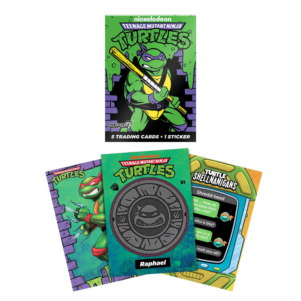 Teenage Mutant Ninja Turtles Wax Packs  - Trading Cards Wax Packs Flat Box