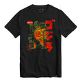 Anatomical Godzilla Vintage Black T-shirt
