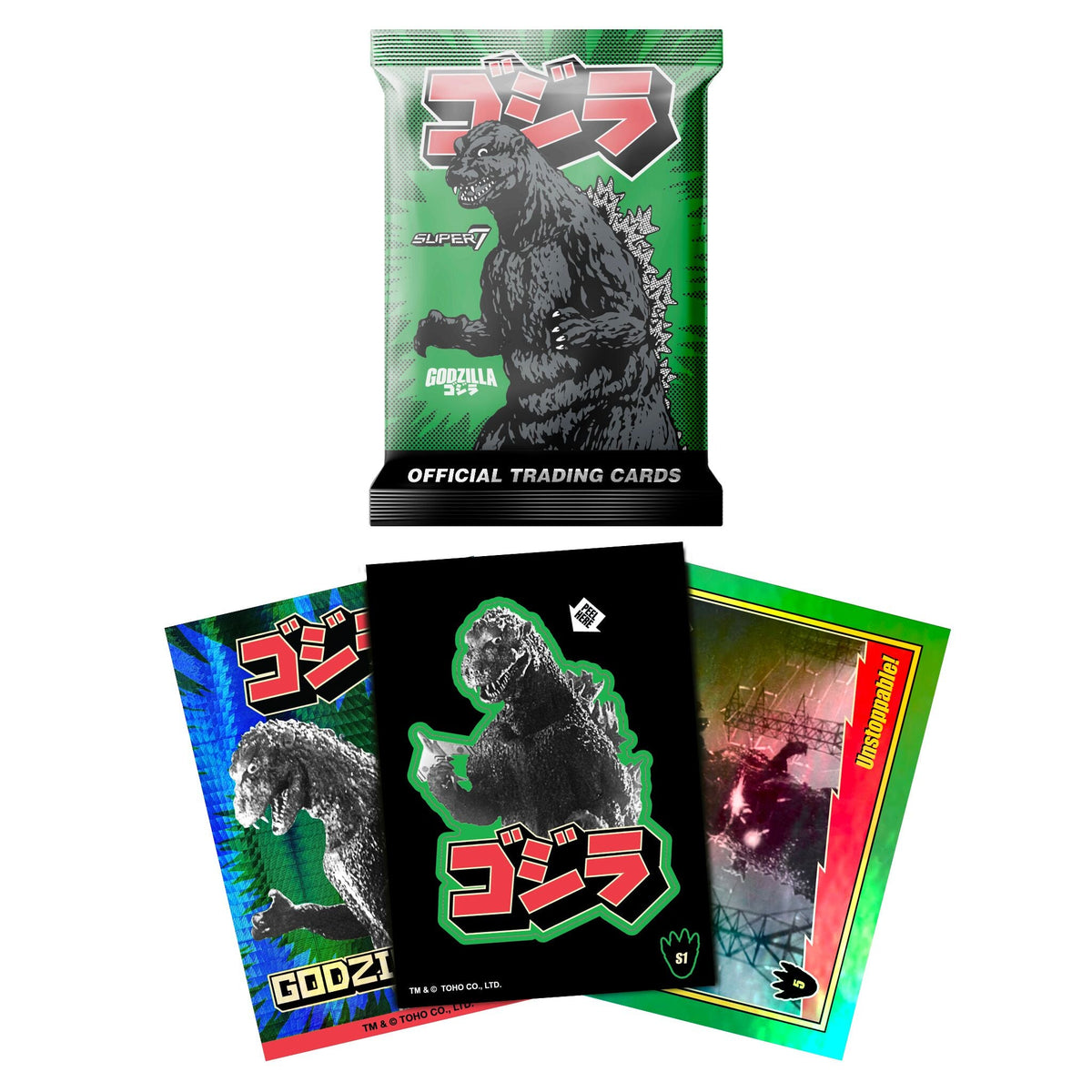 Toho Foil Pack Trading Cards - Showa Series 1 - Boxed PDQ