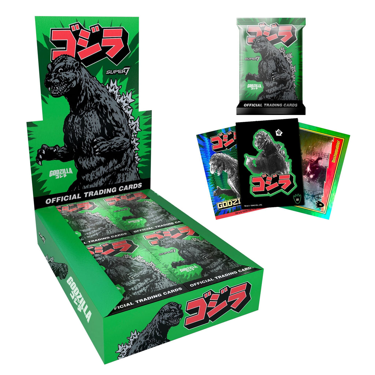 Toho Foil Pack Trading Cards - Showa Series 1 - Boxed PDQ
