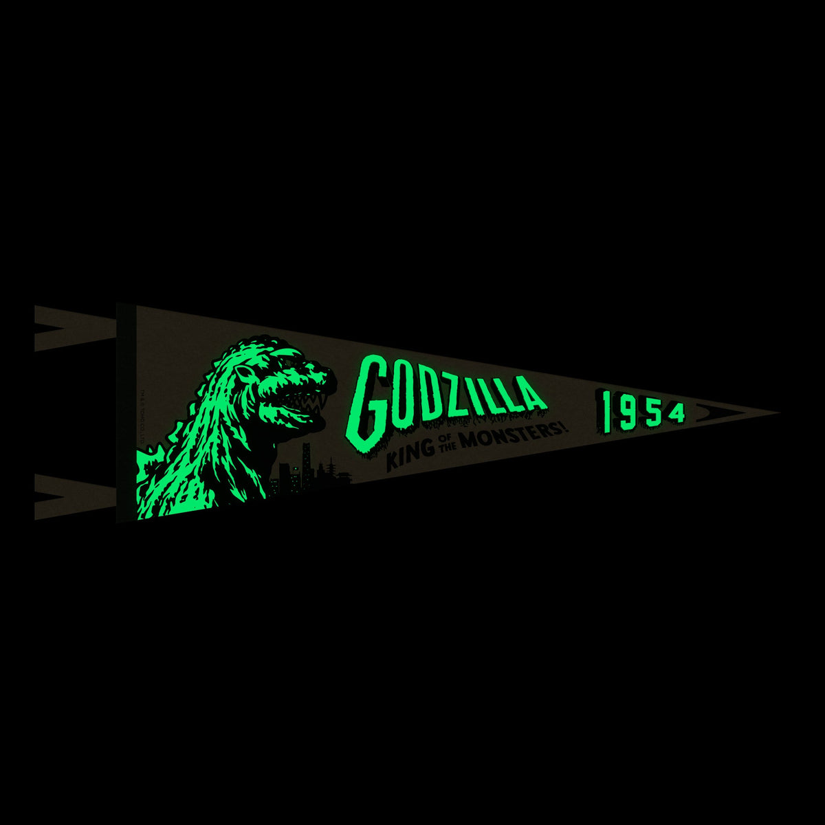 Toho Pennant - Godzilla King of the Monsters '54