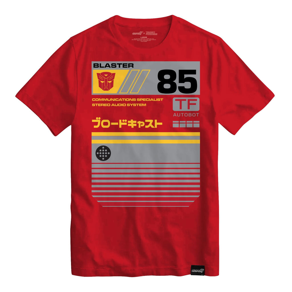 Transformers Blaster Cassette Tshirt