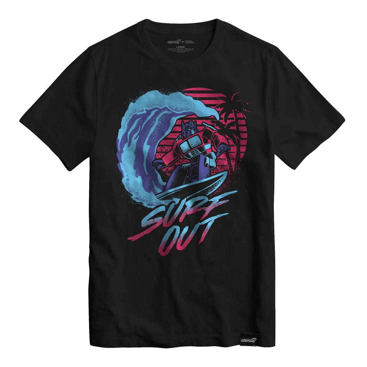 Transformers T-Shirts - Optimus Prime Surf Tee