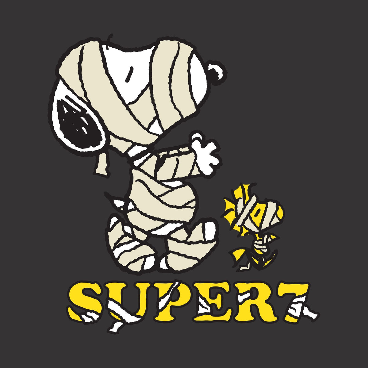 Peanuts T-Shirts - Snoopy Mummy
