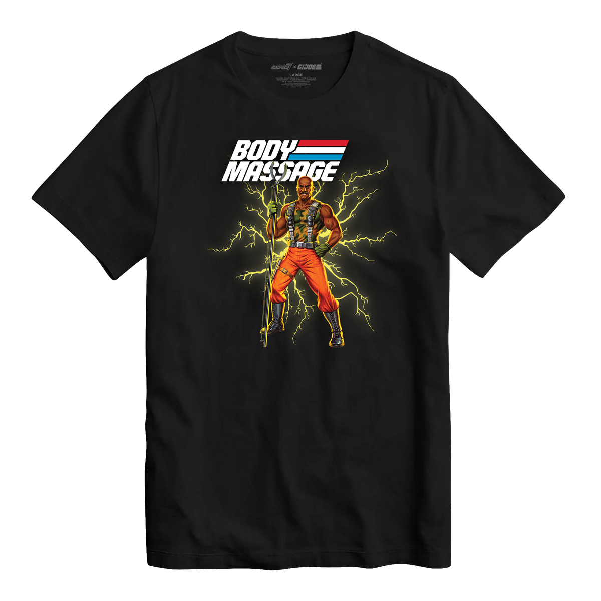 G.I. Joe T-Shirt - Body Massage PSA