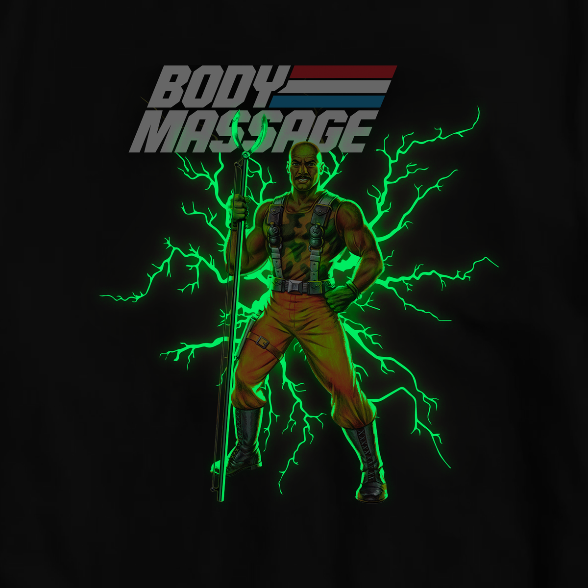 G.I. Joe T-Shirt - Body Massage PSA