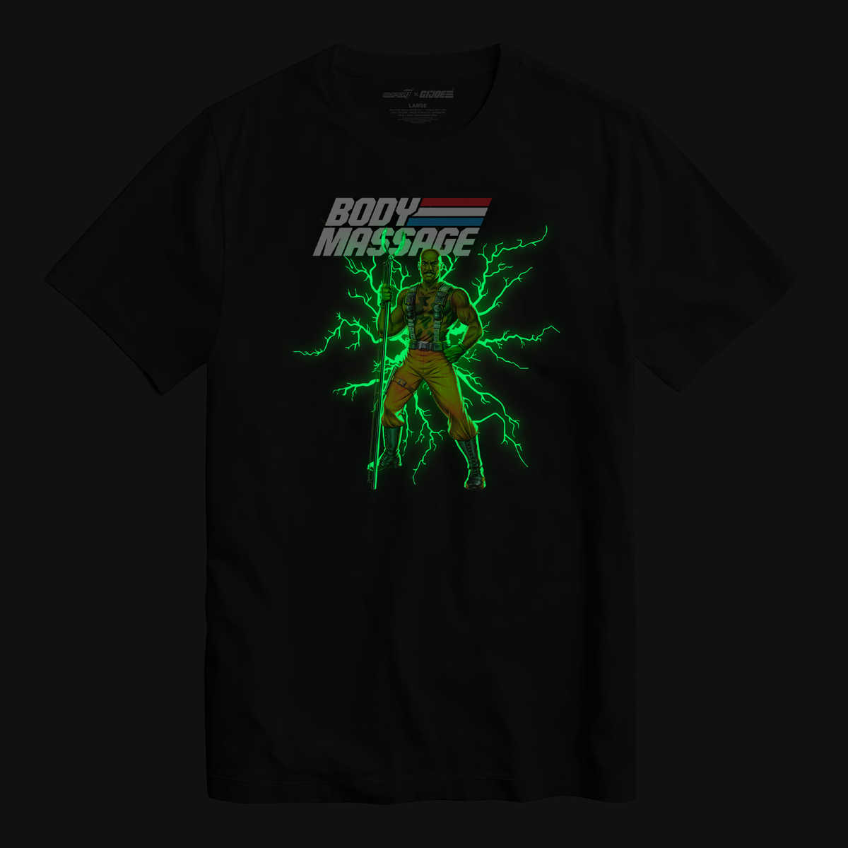 G.I. Joe T-Shirt - Body Massage PSA