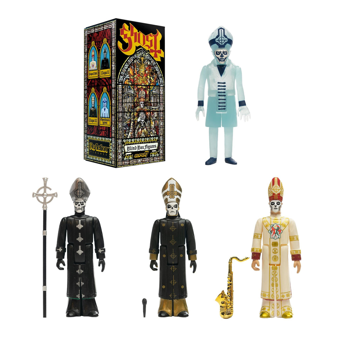 Ghost Blind Box Wave 01 - Blind Box Flat