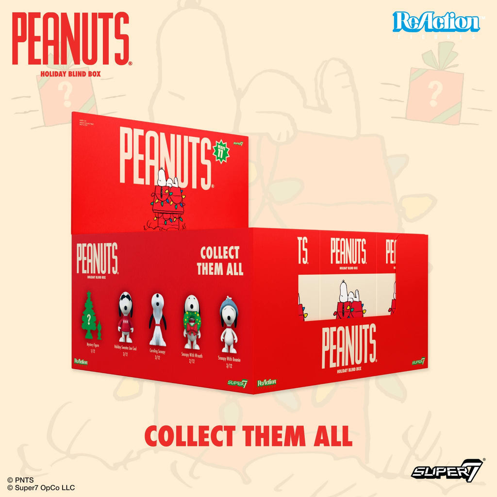 Peanuts ReAction Blind Box Wave 11 (Snoopy Holiday) - Blind Box Flat