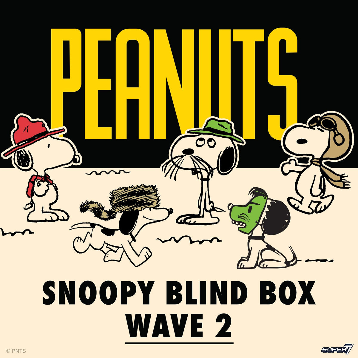Peanuts Blind Box Wave 02 (Snoopies) - Individual Blind Box