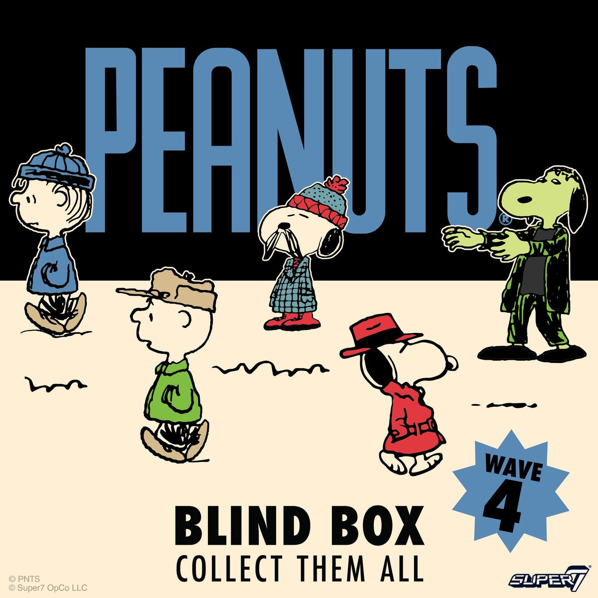 Peanuts Blind Box Wave 04 - Blind Box Flat