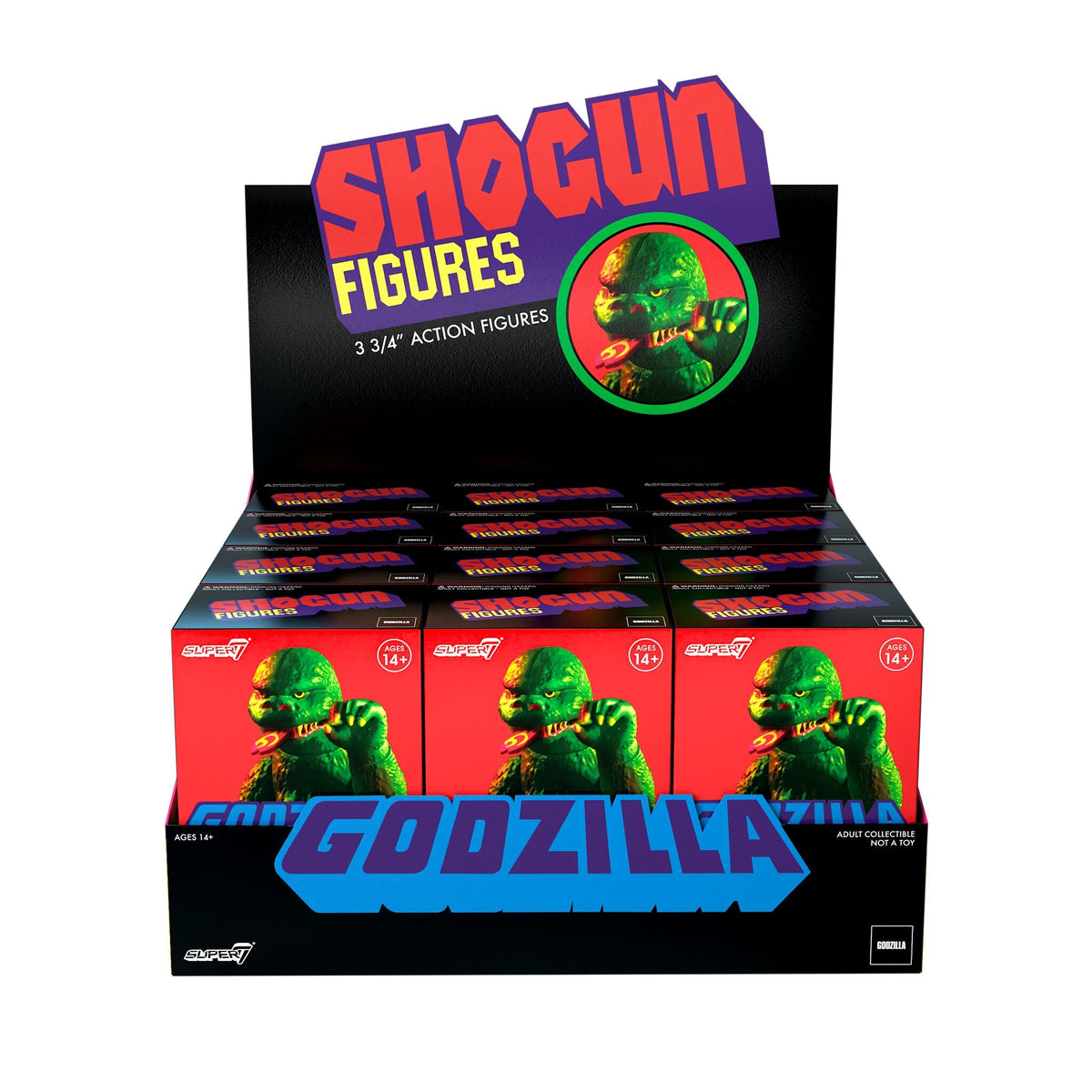 Toho Blind Box Wave 02 (Shogun Warrior) - Blind Box Flat
