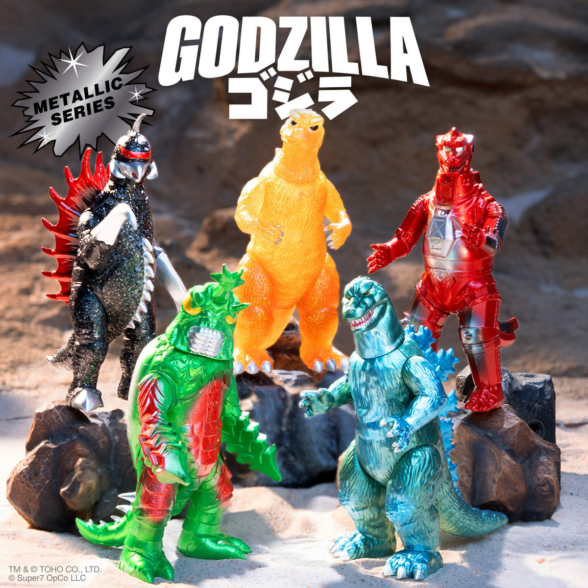 Toho Blind Box Wave 05 (Metallic) - Blind Box Flat