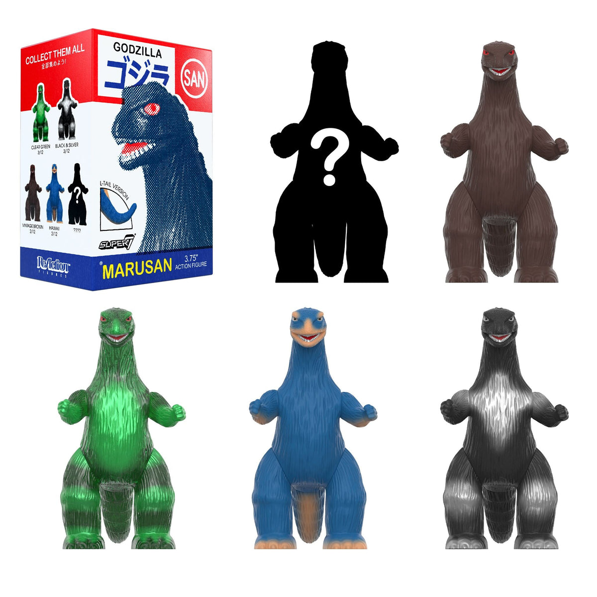 Toho Blind Box Wave 06 (Marusan) - Blind Box Flat