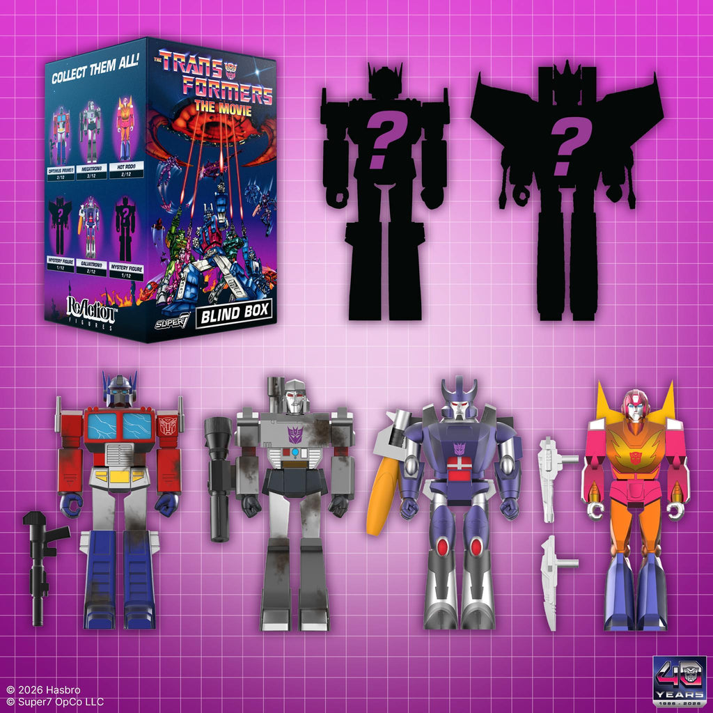 Transformers ReAction Blind Box Wave 06 (The Movie) - Individual Blind Box