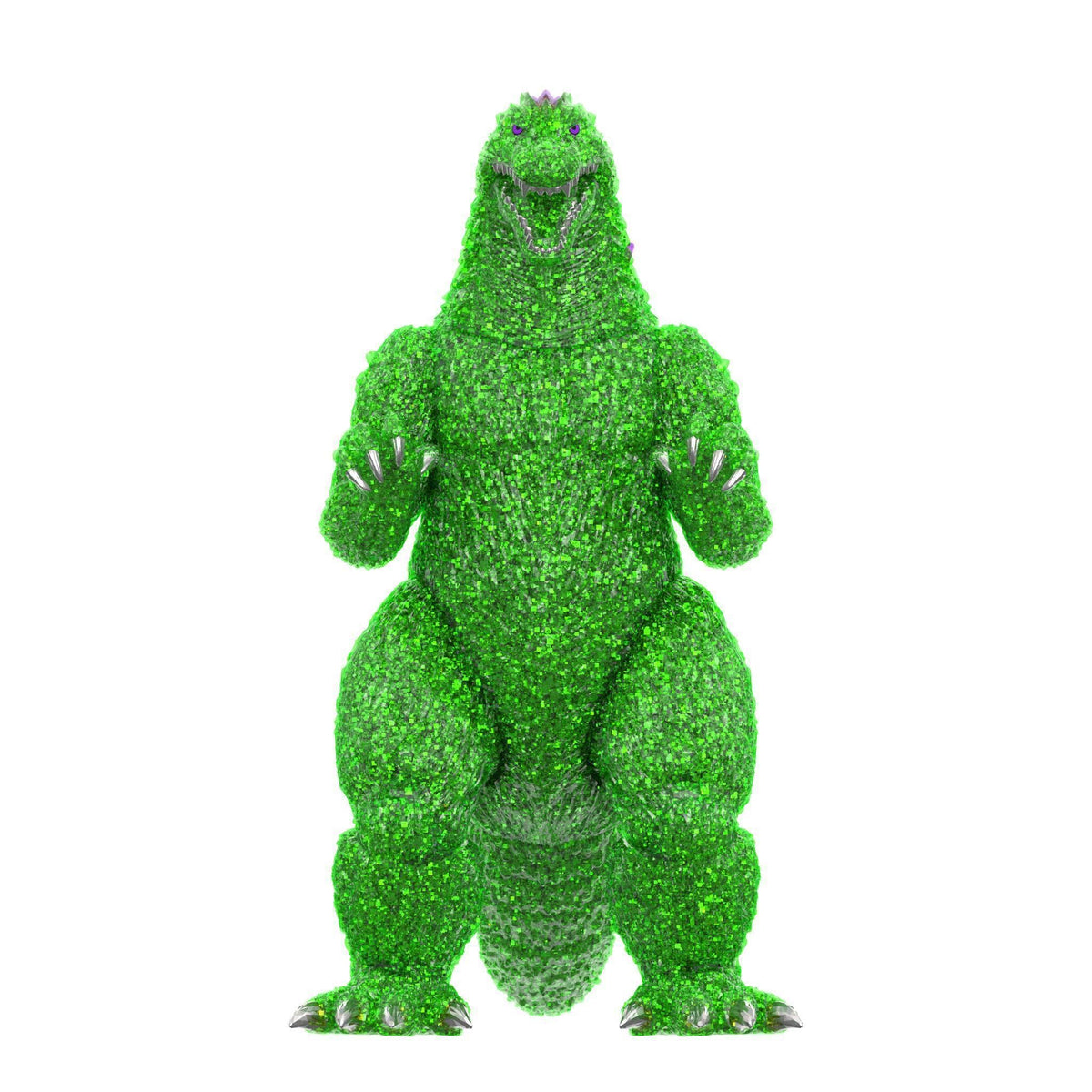 Toho Super Kaiju - Godzilla 2002 (Color Shock, Clear Green Glitter with Metallic)
