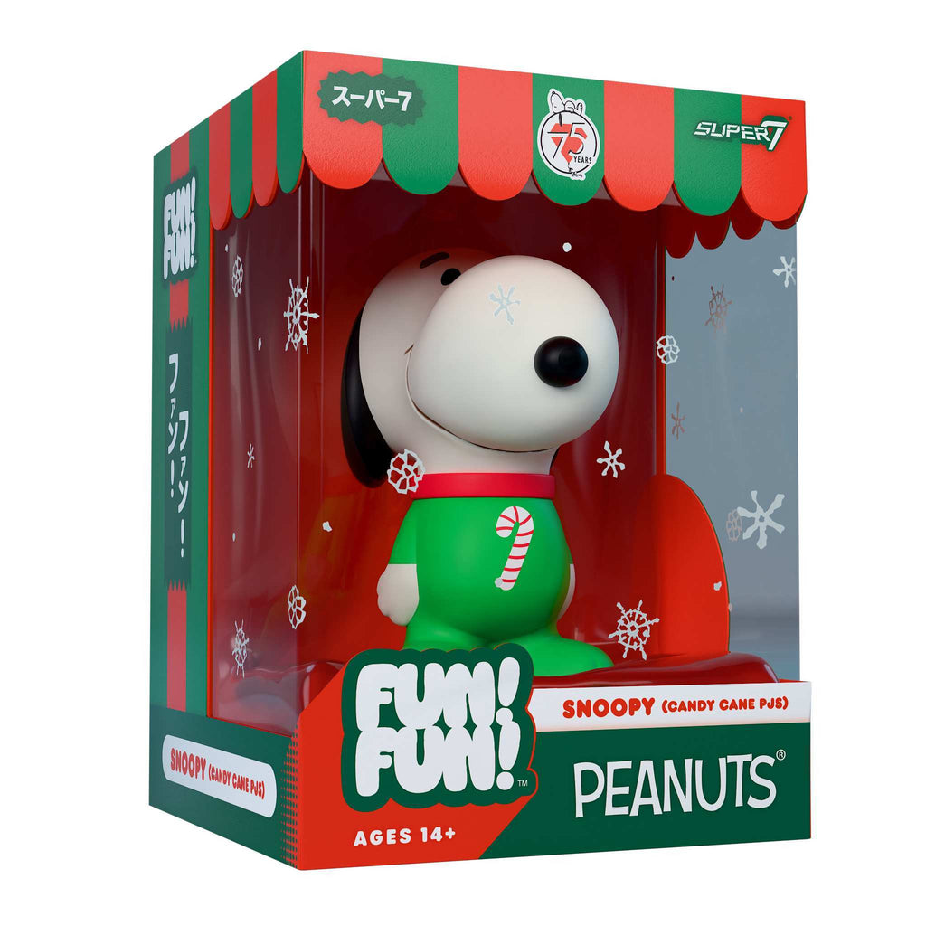 Peanuts FUN! FUN! Wave 03 (Holiday) - Snoopy (Candy Cane PJs)