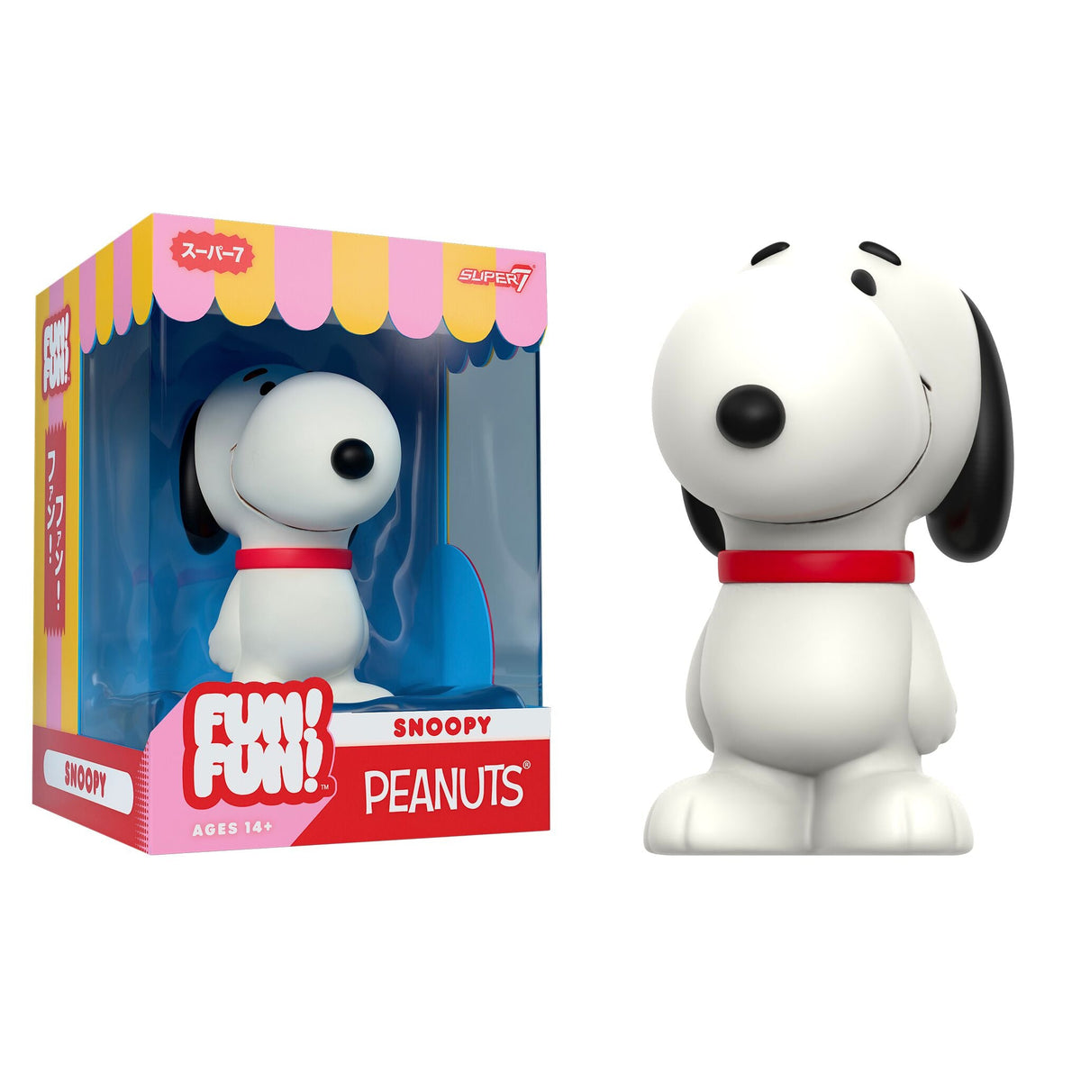 Peanuts FUN! FUN! Wave 1 - Snoopy (Puffy Coat), Charlie Brown (Yellow Shirt), & Snoopy (Standing)